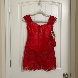 Dreamgirl Corset with Thong